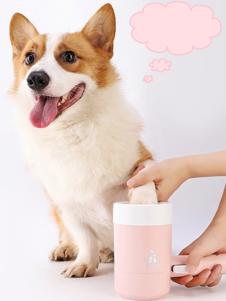 Gentle Dog & Cat Paw Cleaner Cup