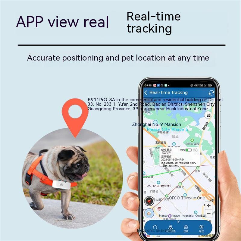 Waterproof 4G GPS Pet Tracker Collar