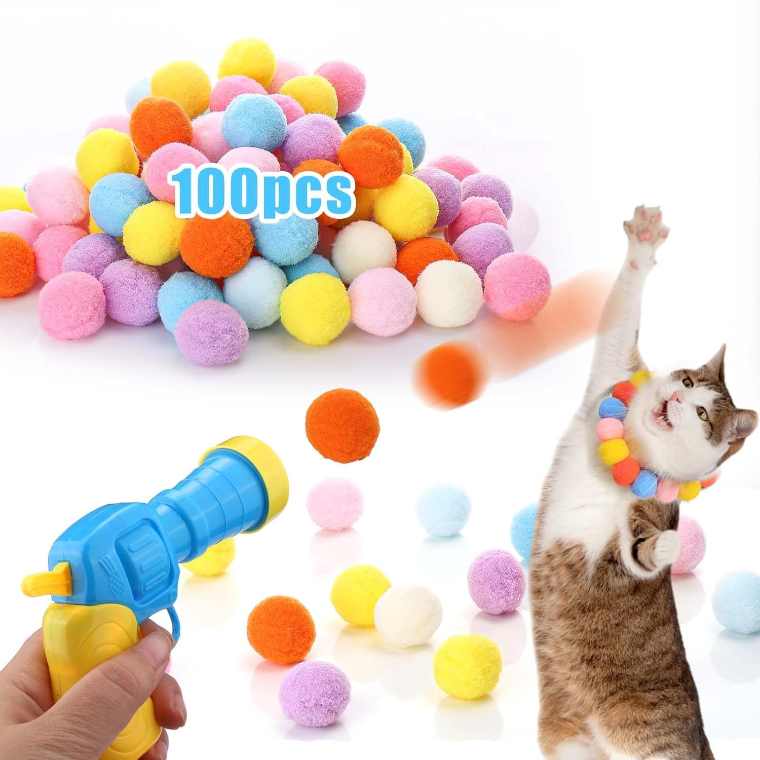 Cat Fetch Launcher Toy