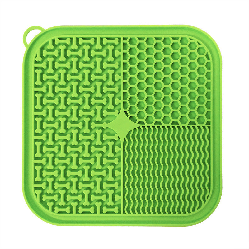Happy Learning Silicone Slow‑Feed Dog Mat