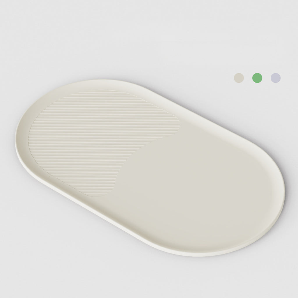 Cozy Pet Feeding Mat with Stainless Bowl