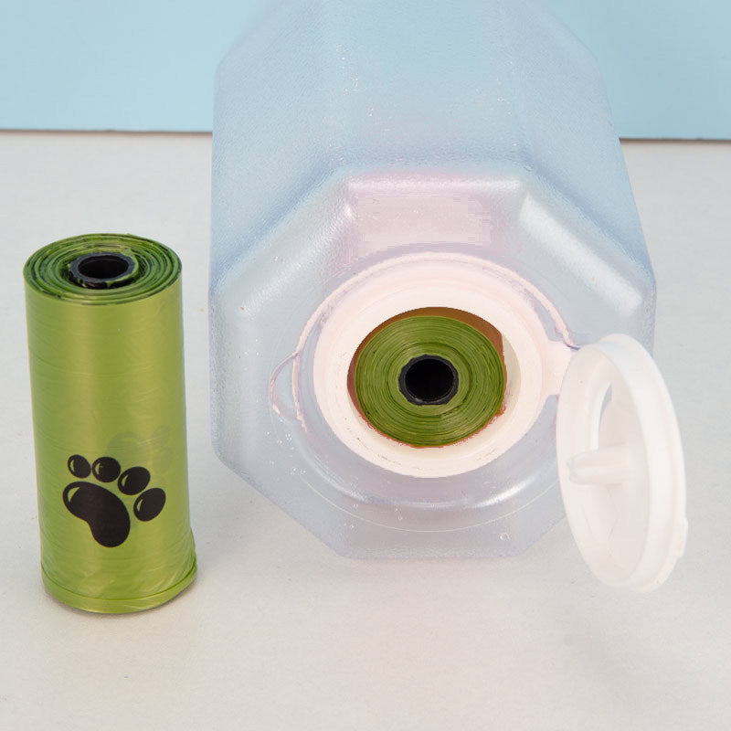 All-in-One Portable Pet Travel Water & Food Bottle