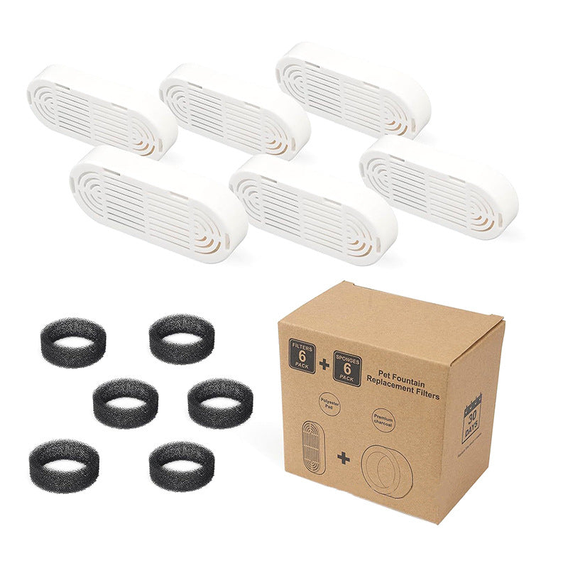 Large Capacity Pet Water Fountain Replacement Filters