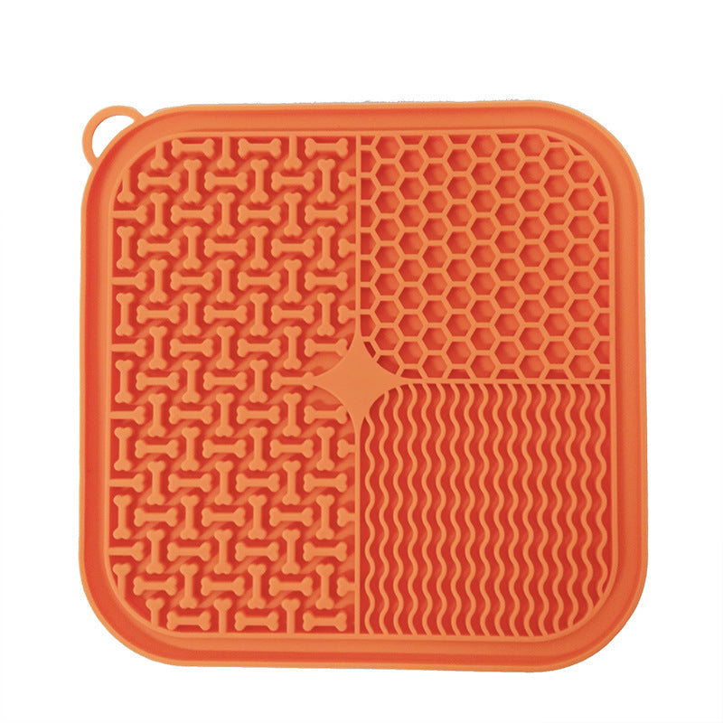 Happy Learning Silicone Slow‑Feed Dog Mat