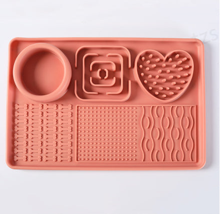 Happy Slow‑Eating Dog Mat
