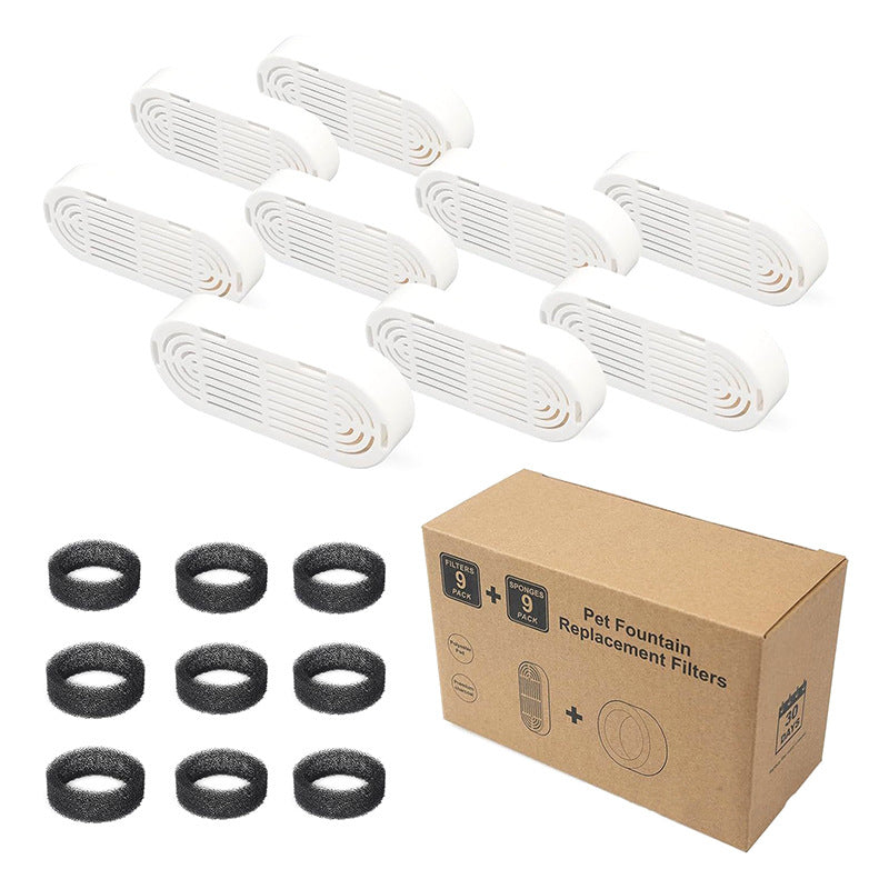 Large Capacity Pet Water Fountain Replacement Filters