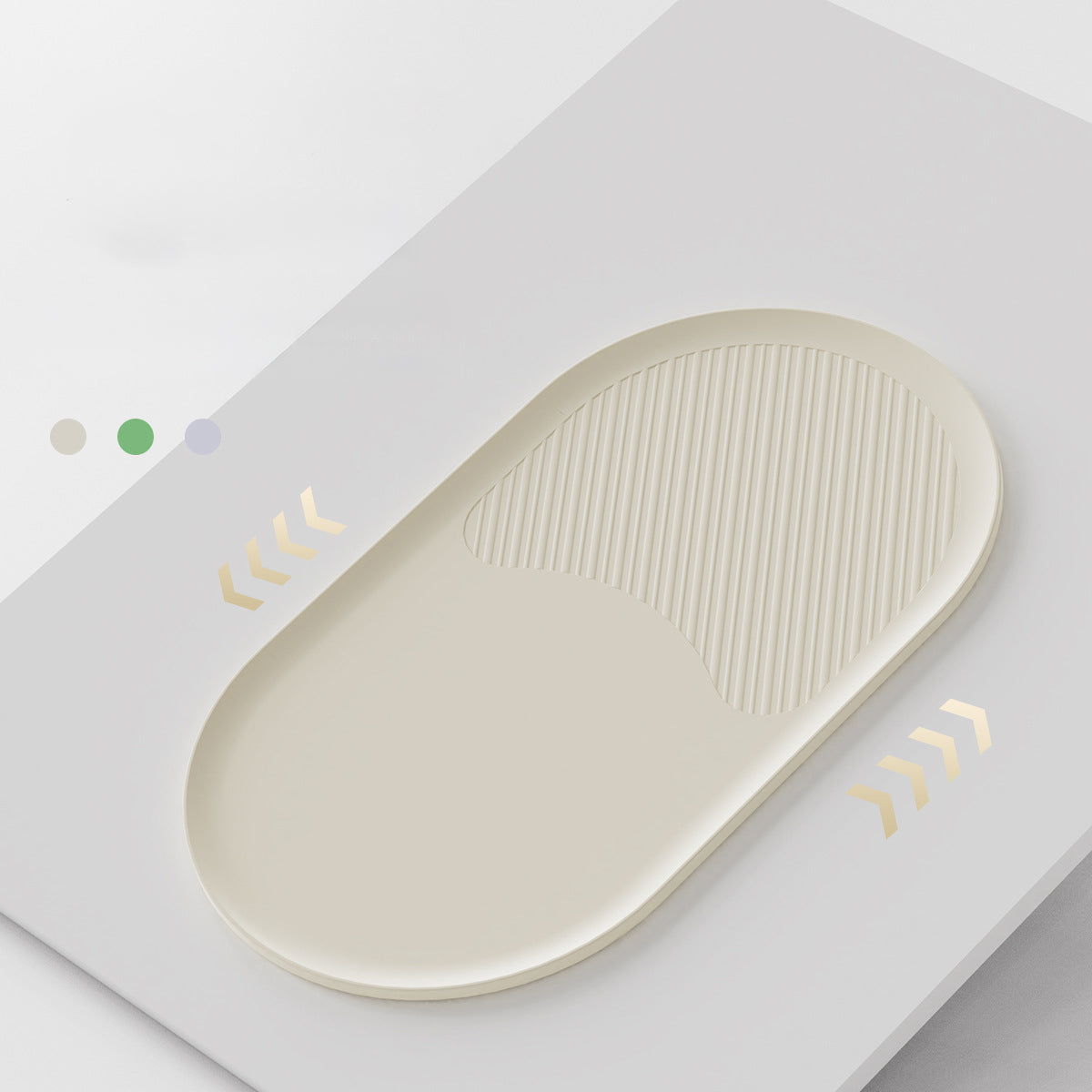 Cozy Pet Feeding Mat with Stainless Bowl