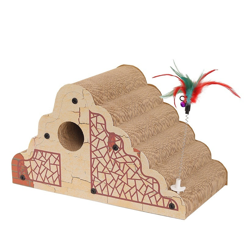 Happy Paws Corrugated Cardboard Scratching Post