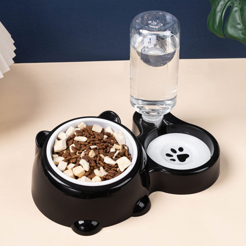 2-in-1 Pet Food & Water Station
