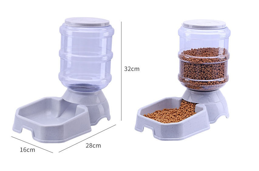Joyful Automatic Pet Feeder & Water Fountain