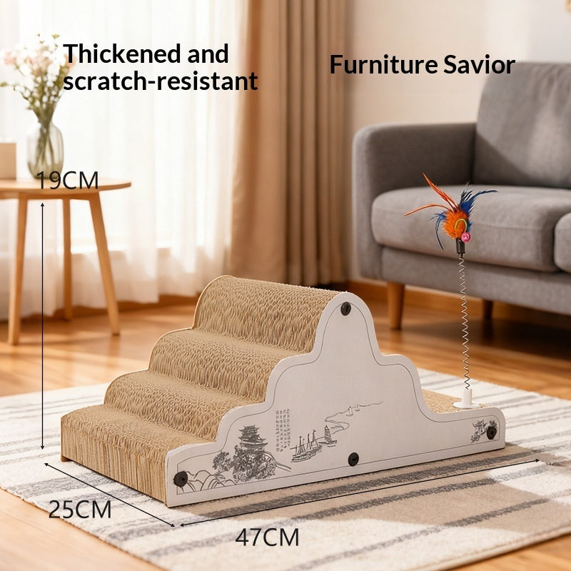 Happy Paws Corrugated Cardboard Scratching Post