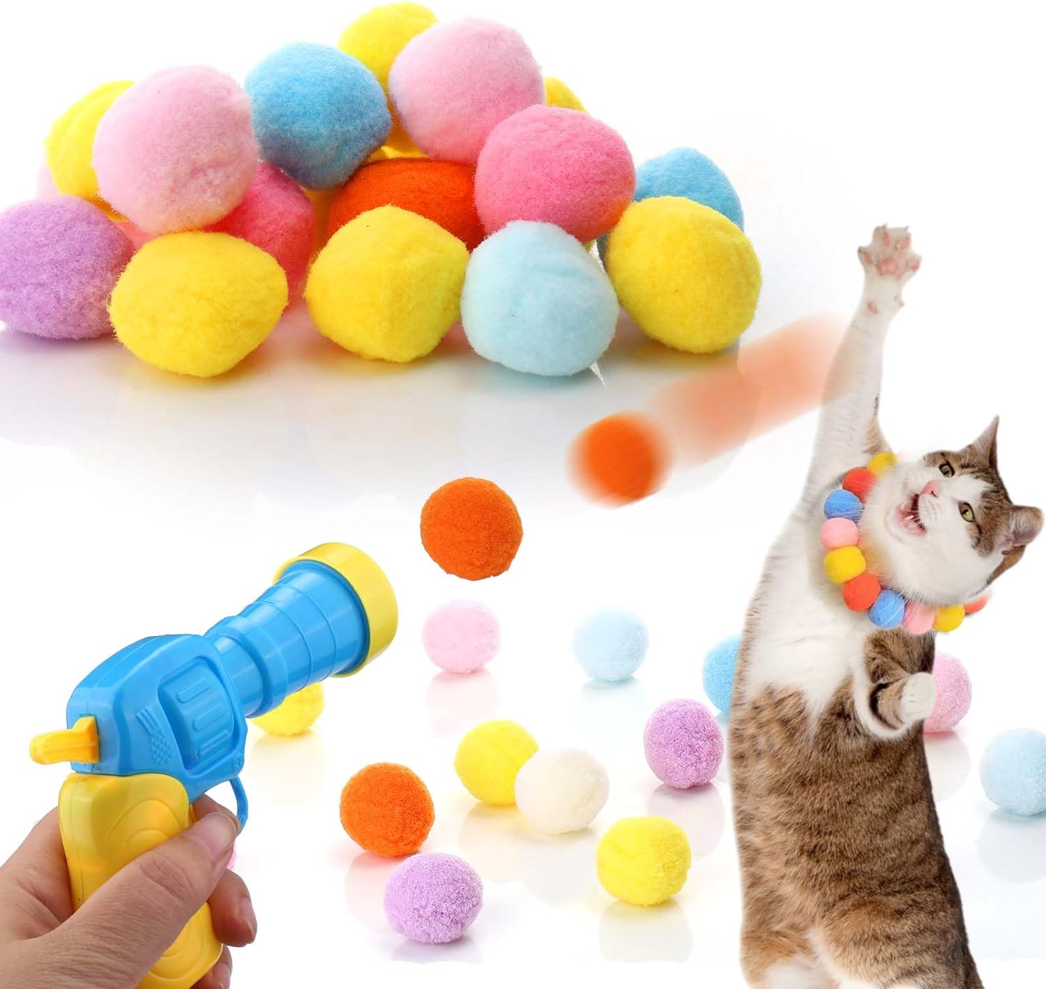 Cat Fetch Launcher Toy