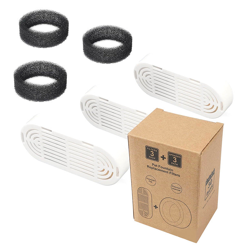 Large Capacity Pet Water Fountain Replacement Filters