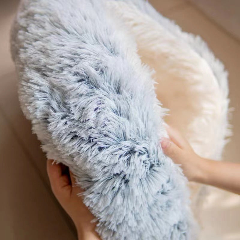 Snuggle Haven Semi-Closed Pet Bed