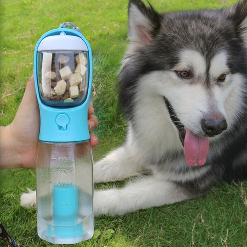 All-in-One Portable Pet Travel Water & Food Bottle