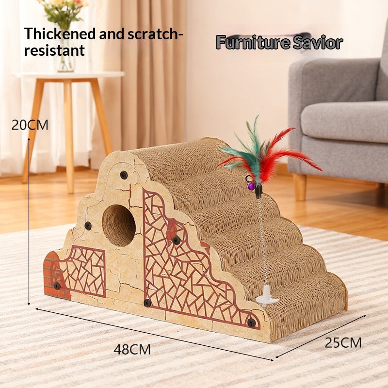 Happy Paws Corrugated Cardboard Scratching Post